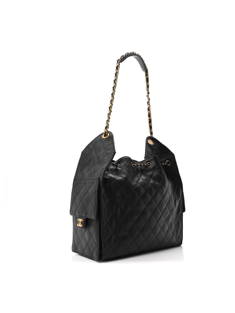 Caviar Quilted Medium Chanel 25 Handbag #319603C79B - Picture 4 of 11